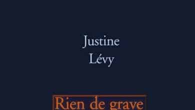 Justine Levy - Rien de grave