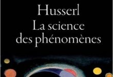 Husserl : La science des phénomènes