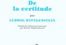 Ludwig Wittgenstein - De la certitude